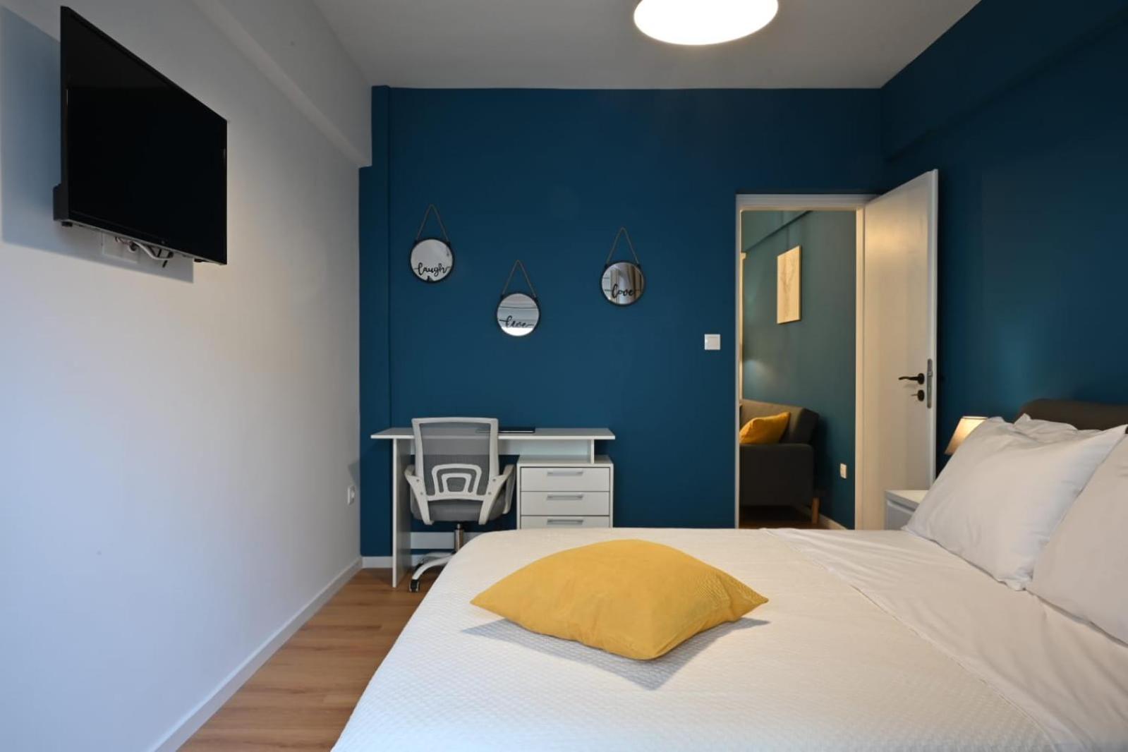 Modern Two Bedroom Apartment At Koukaki Aten Exteriör bild
