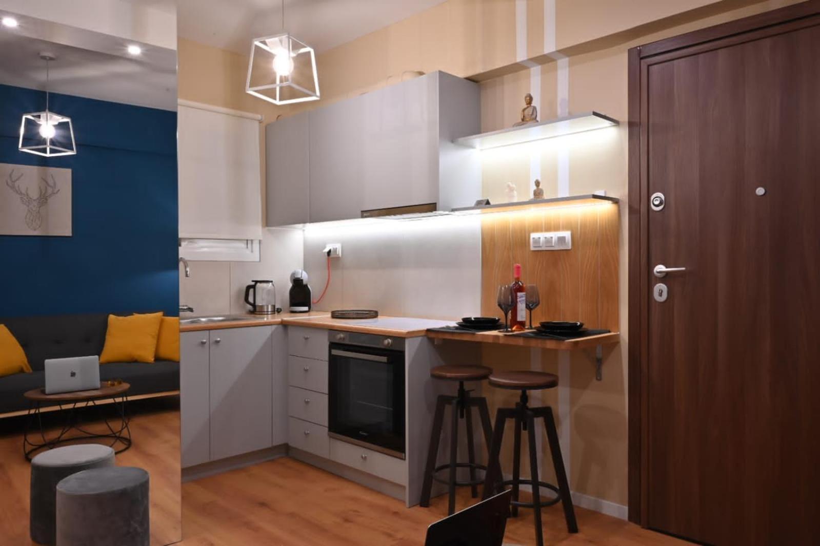 Modern Two Bedroom Apartment At Koukaki Aten Exteriör bild